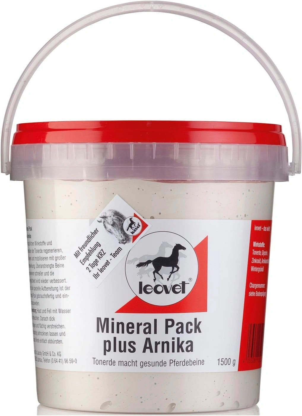 Leovet Mineral Pack With Arnica Horse Leg Clay 1500G - Hooves and Paws