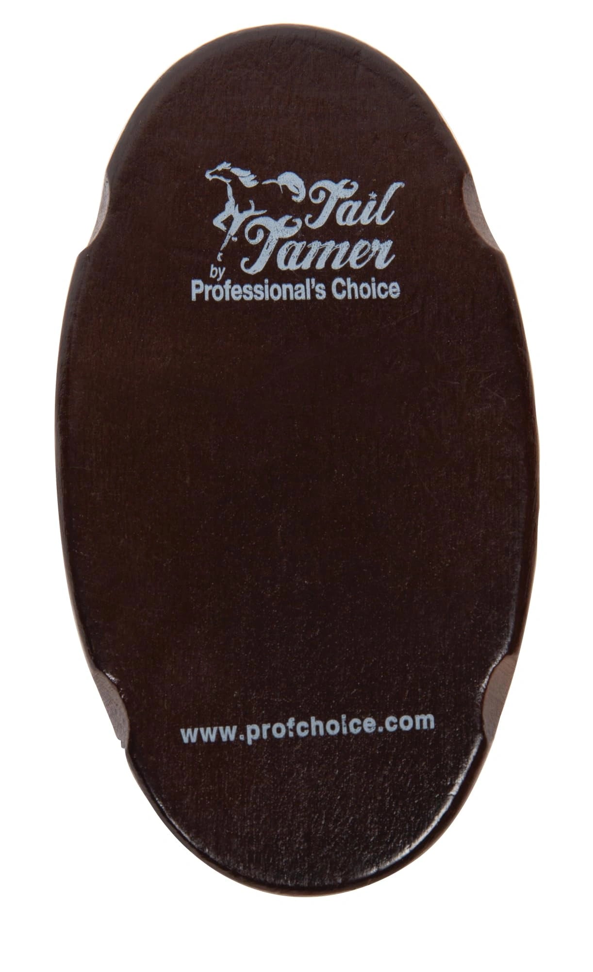 Professional's Choice Dark Wood Soft Goat Hair Brush | Adjustable Leather Handle
