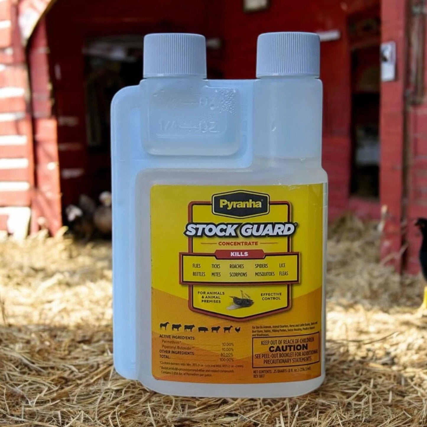 Pyranha Stock Guard 10% Permethrin Concentrate - 64 oz