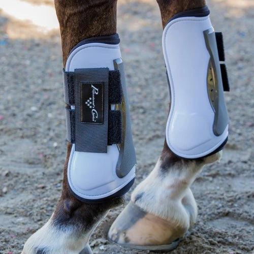 Professionals Choice As Open Front Tendon V White/P M - White - Hooves and Paws