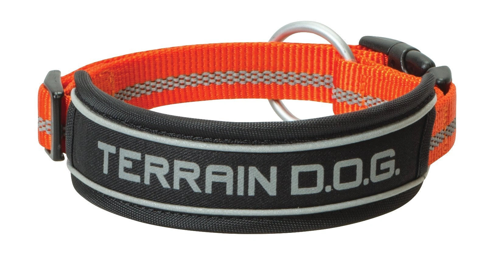 Weaver Leather Terrain Padded Reflective Snap - n - Go Adjustable Collar (Sell out) - Hooves and Paws