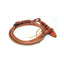 Professional's Choice Rounded Hermann Oak Harness Leather Romal Reins with Waterloops - Made in USA
