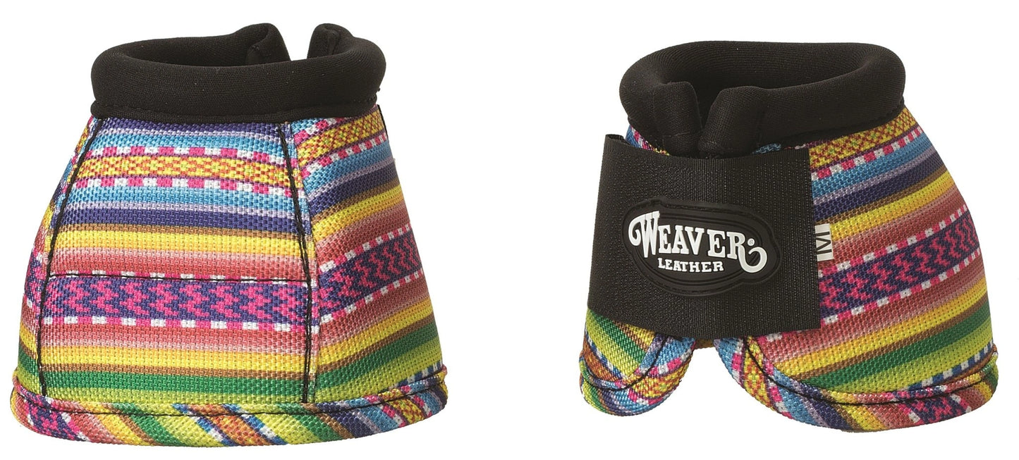 Weaver Leather Horse Equine Ballistic 2520D Nylon No - Turn Overreach Bell Boots - Hooves and Paws