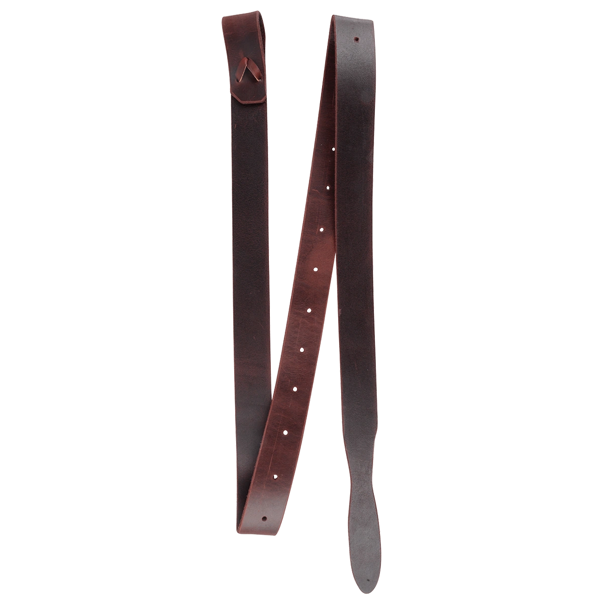 Martin Saddlery Leather Latigo - 1-3/4" x 6'-6" - Strong & Tapered for Easy Cinching