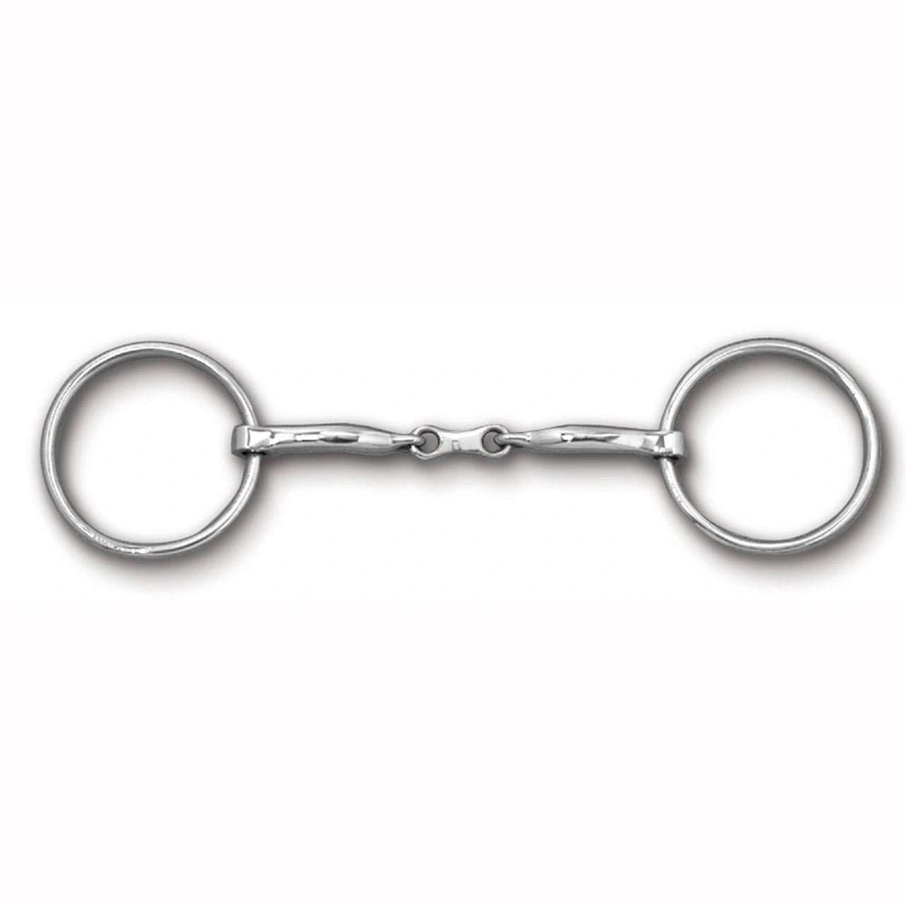 Myler Loose Ring With Stainless Steel French Link Snaffle 6 Inch Mouth Mb 10 - Hooves and Paws