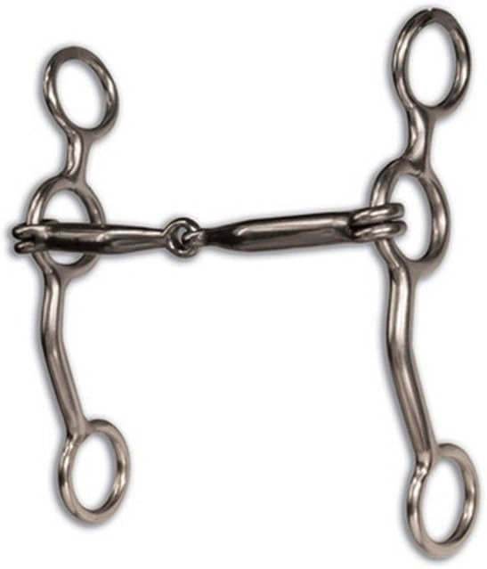 Professionals Choice Equine Performance Long Shank Smooth Snaffle Bit - Hooves and Paws