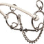 Equine Three Piece Twisted Wire Bit - Hooves and Paws