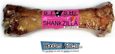 Diggin Your Dog Stash Treats Shankzilla Natural Beef Shank 380g for Large Dogs - Hooves and Paws