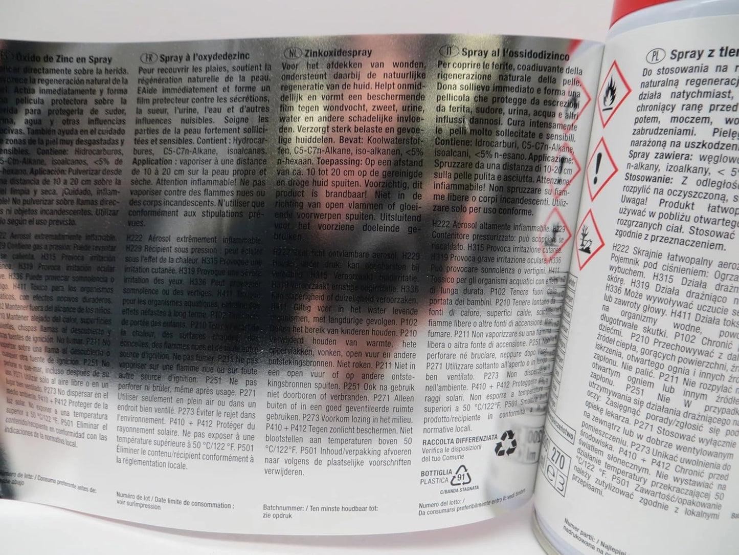 Leovet zinc Oxide spray 200ML - Hooves and Paws