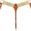 Weaver Leather Woven Mohair Roper Breast Collar - 31-Strand, Hermann Oak Harness Leather, Stainless Steel Hardware