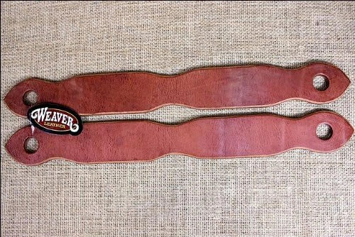 Weaver Single - Ply Slobber Straps Russet (Sell out) - Hooves and Paws