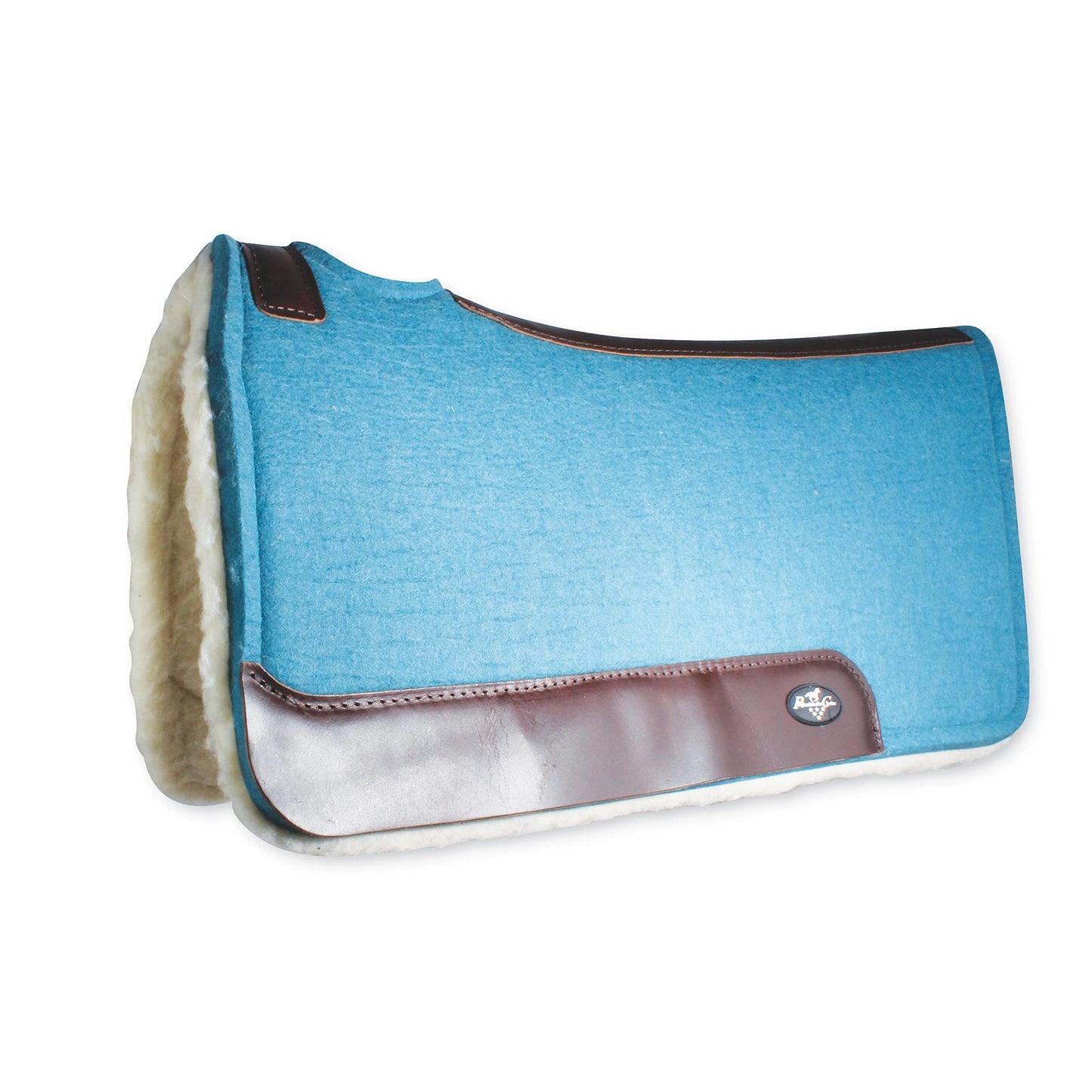 Professional's Choice 100% Wool Felt Contoured Saddle Pad - Pressure Relief & Comfort