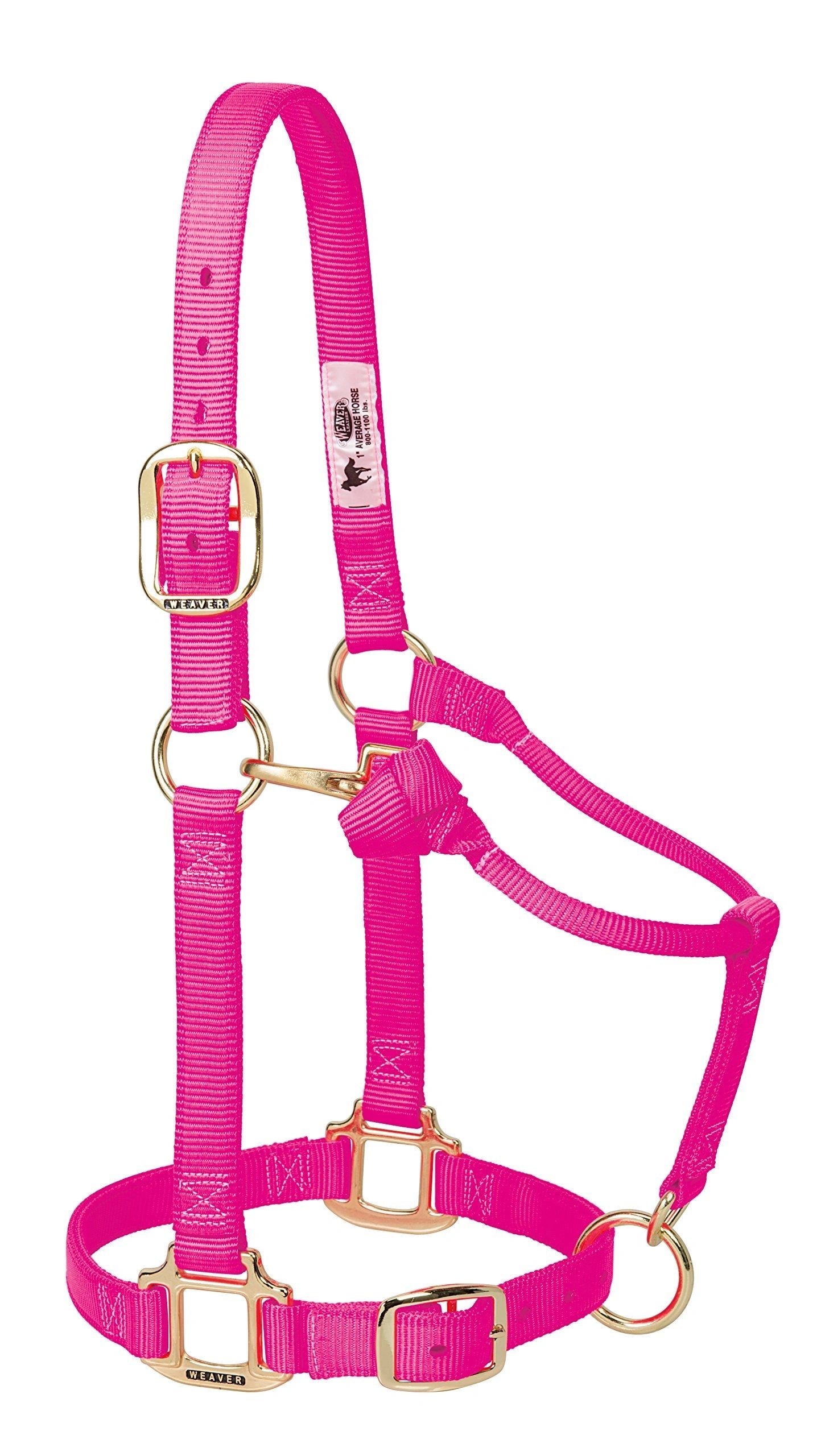 Weaver Leather Horse Halter: Adjustable Nylon for Comfort & Durability