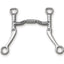 Myler Flat Shank With Sweet Iron Forward Tilt Ported Barrel 5 Inch Mouth Curb Bit Mb 36 - Hooves and Paws