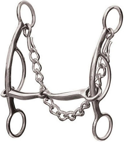Professional's Choice Futurity 5 3/4" Mouth Snaffle BIT and 6.5" Cheeks