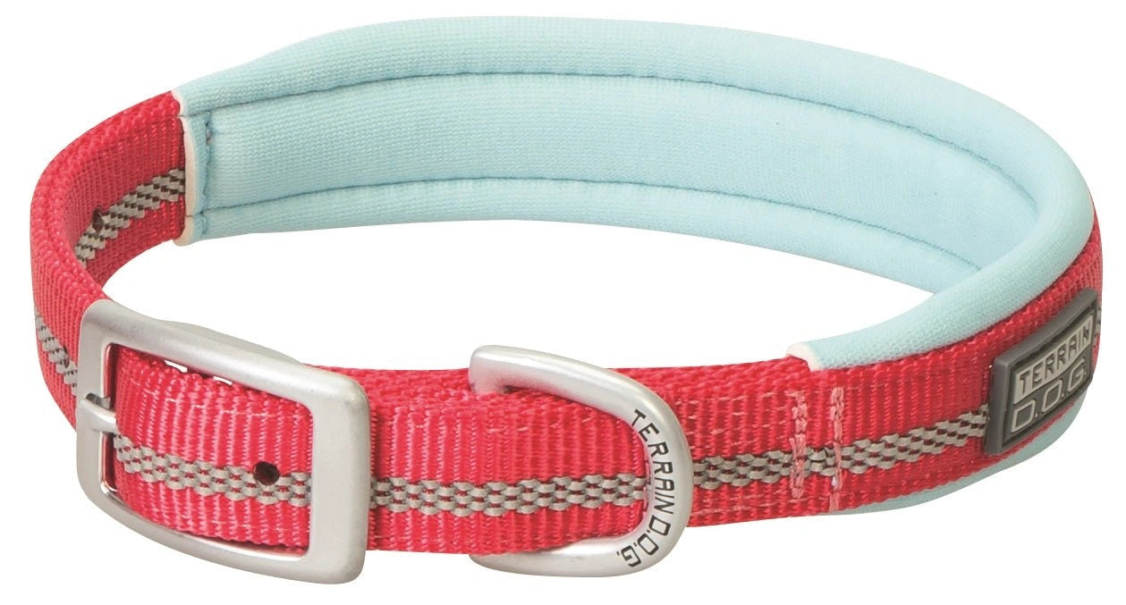 Weaver Terrain D.O.G. Durable Pet Outdoor Gear Reflective Neoprene Lined Collars - Hooves and Paws