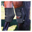 Professional's Choice Theramic Hock Boots - Black/Charcoal - Ceramic Infrared Therapy Recovery Boots - Pair