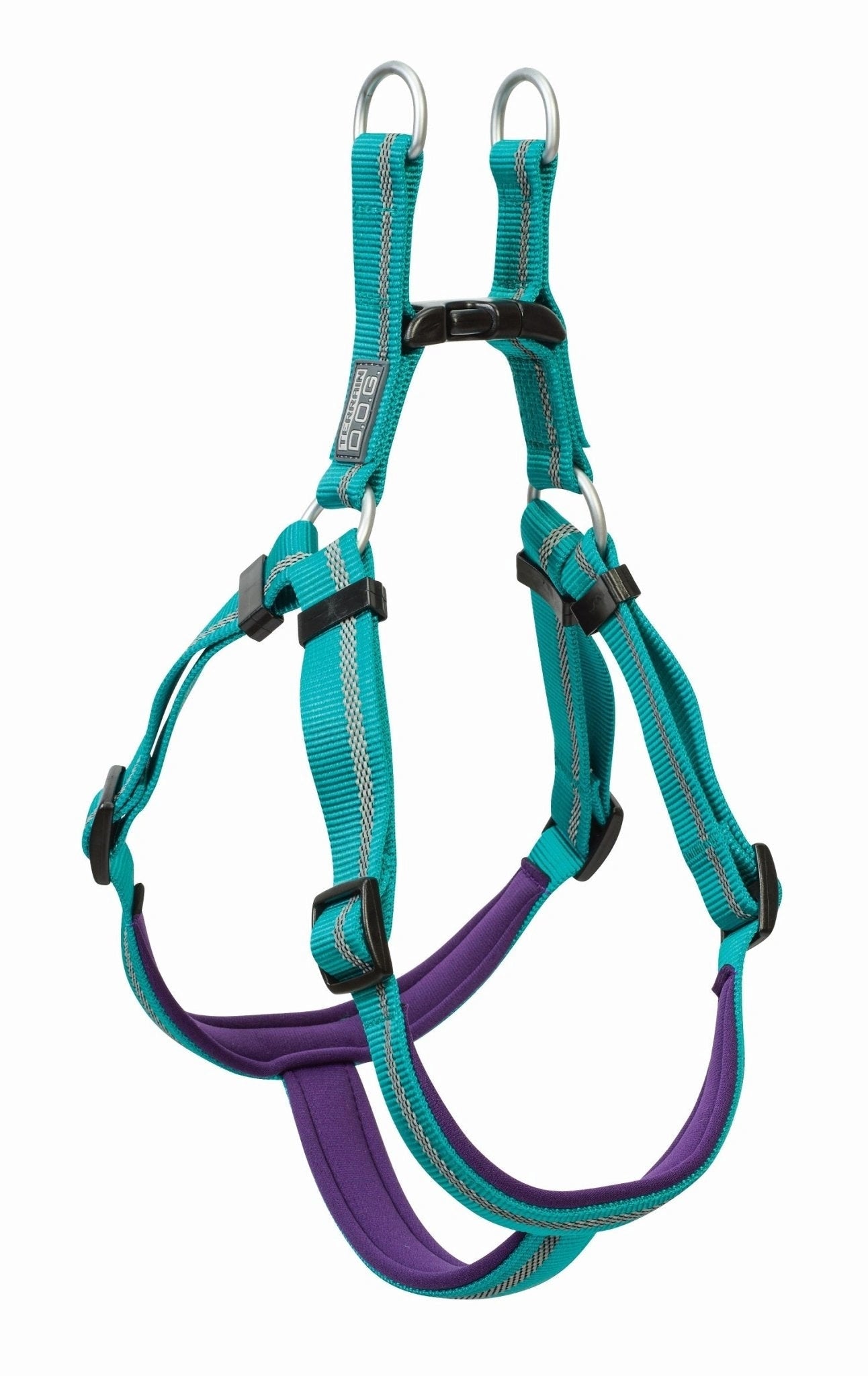 Weaver Terrain D.O.G. Durable Pet Outdoor Gear Reflective Neoprene Lined Harness - Hooves and Paws