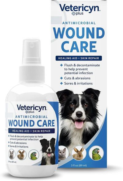 Vetericyn Plus Dog Wound Care Spray 3oz - Hooves and Paws