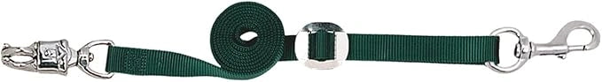 Weaver Leather Nylon Horse Cross Ties with Panic Snap and Swivel Snap, Pair - 3' to 6' Adjustable