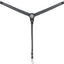 Weaver Leather Back in Black Tapered Ring - in - Center Breast Collar 40 - 0892 - BK - Hooves and Paws