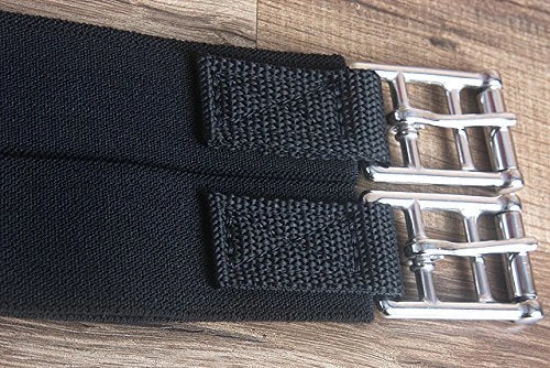 Professional's Choice SMX English Girth - Non-Slip Neoprene with Stainless Steel Hardware - Multiple Sizes