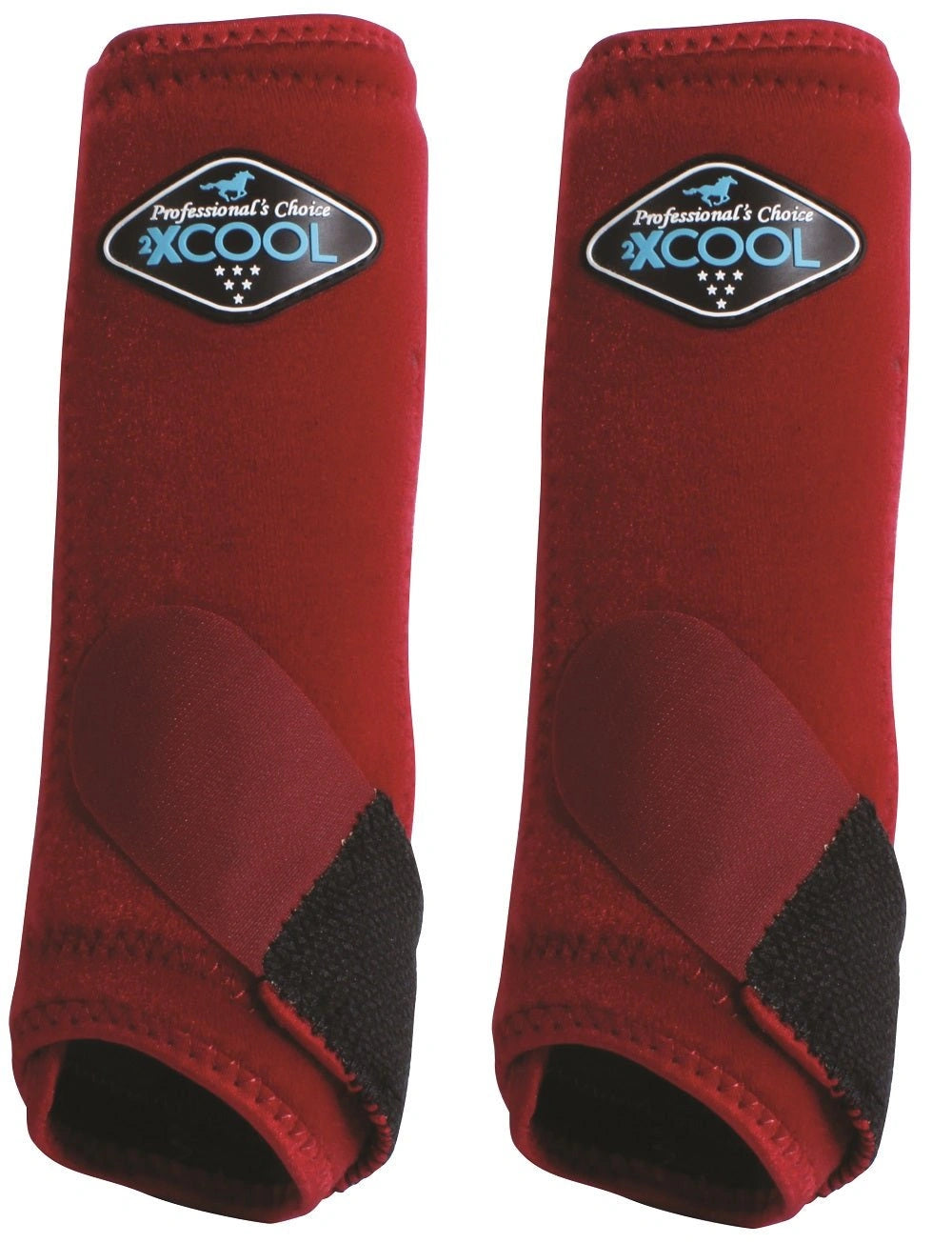 Professional's Choice Sports Medicine 2XCOOL Pattern Horse Equine Boots Front Pair - Hooves and Paws