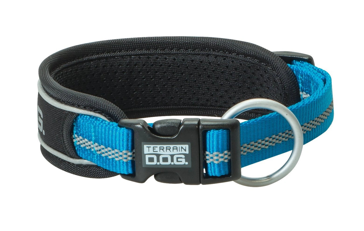 Weaver Leather Terrain Padded Reflective Snap - n - Go Adjustable Collar (Sell out) - Hooves and Paws