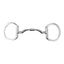 Myler Eggbutt Snaffle Without Hooks With Wide Ported Barrel 5 1/2 Inch Mouth Mb 33wl - Hooves and Paws