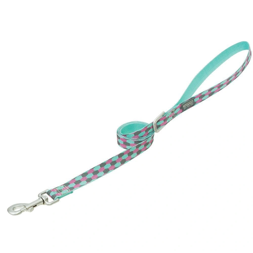 Weaver Leather Patterned Dog Leash - Hooves and Paws