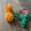 Jojio Knot Tug and play Cherry Dog Toys