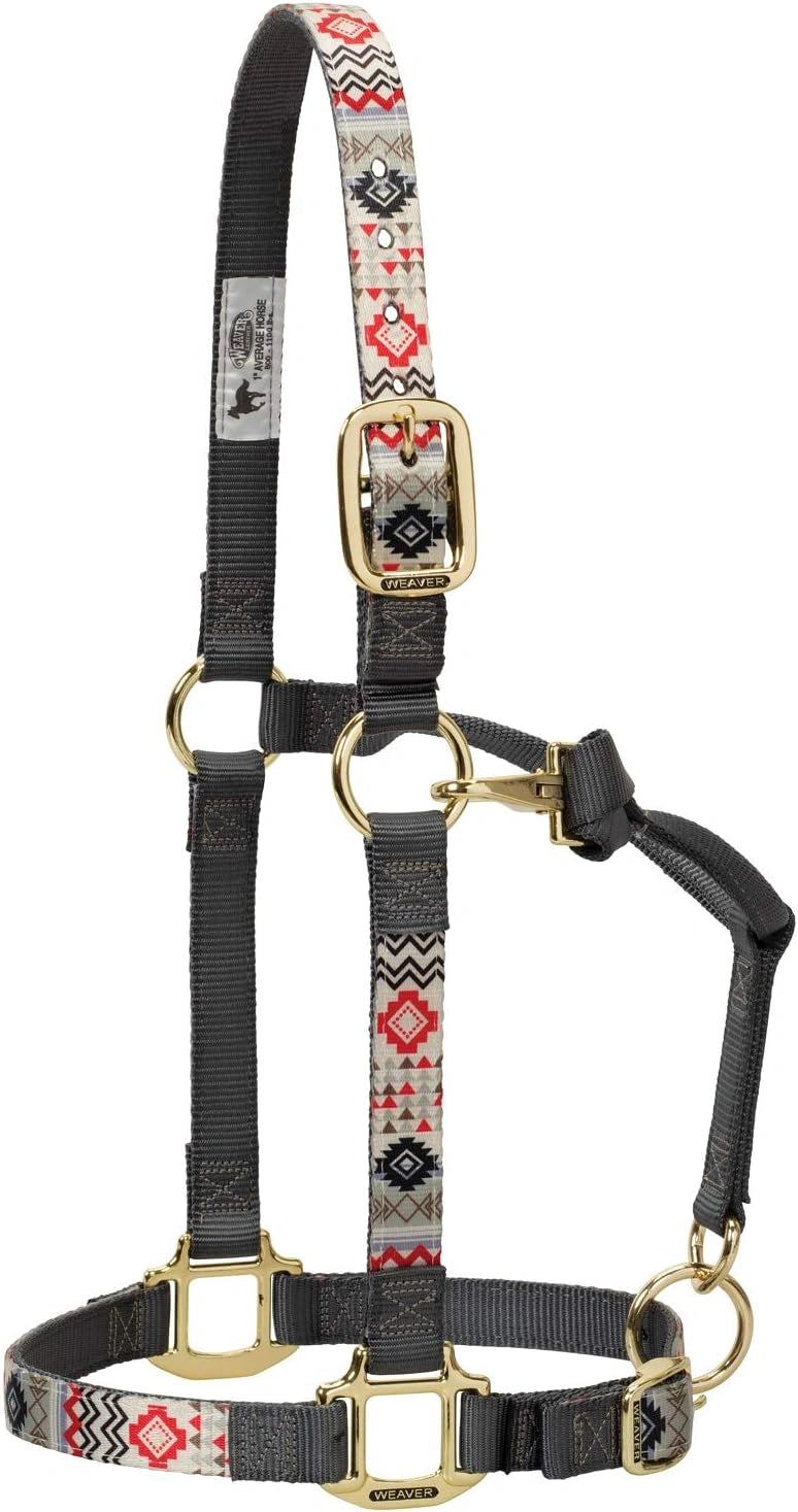 Weaver Leather Double-Ply Nylon Halter - Adjustable Fit