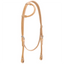 Weaver Leather Horizons Rolled Sliding Ear Headstall - Hooves and Paws