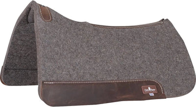 Classic Equine Wool Felt Contour Pad - 31x32x 3/4 - Superior Comfort