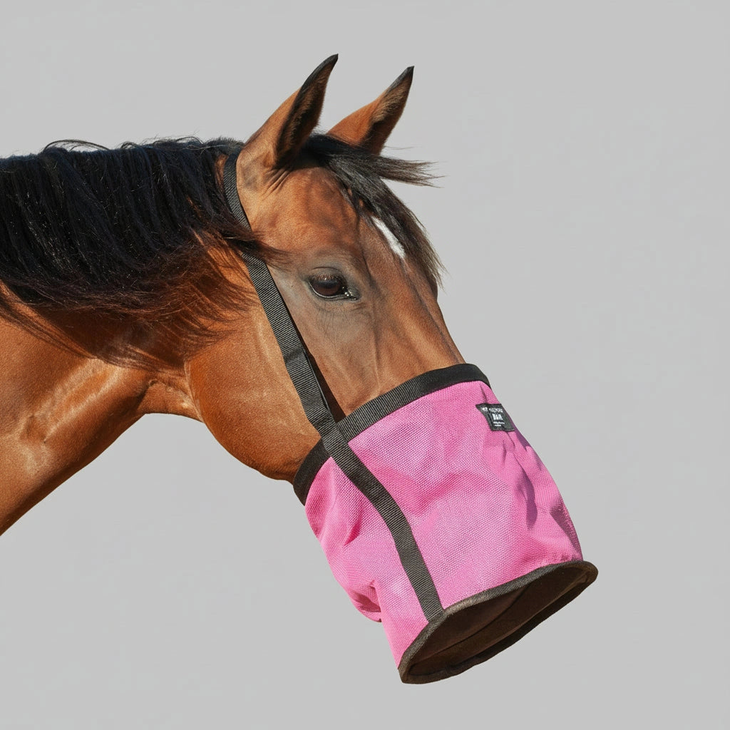 Cashel Feed Rite Bag - Breathable Mesh Horse Feed Bag with Adjustable Straps & Spill-Proof Design
