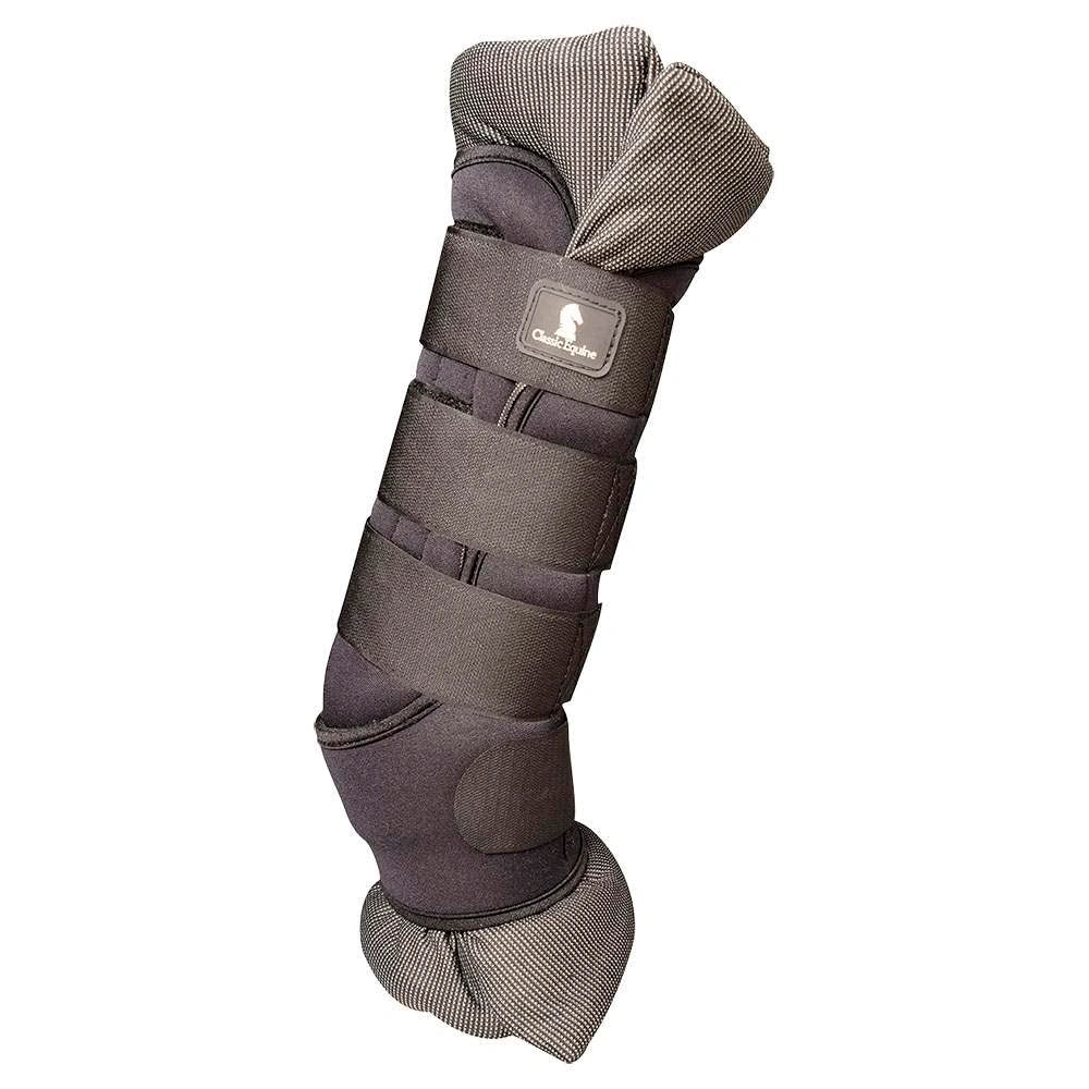 Classic Equine Ceramic Blue Therapy Wraps - Infrared Recovery Leg Wraps for Inflammation - Set of 2