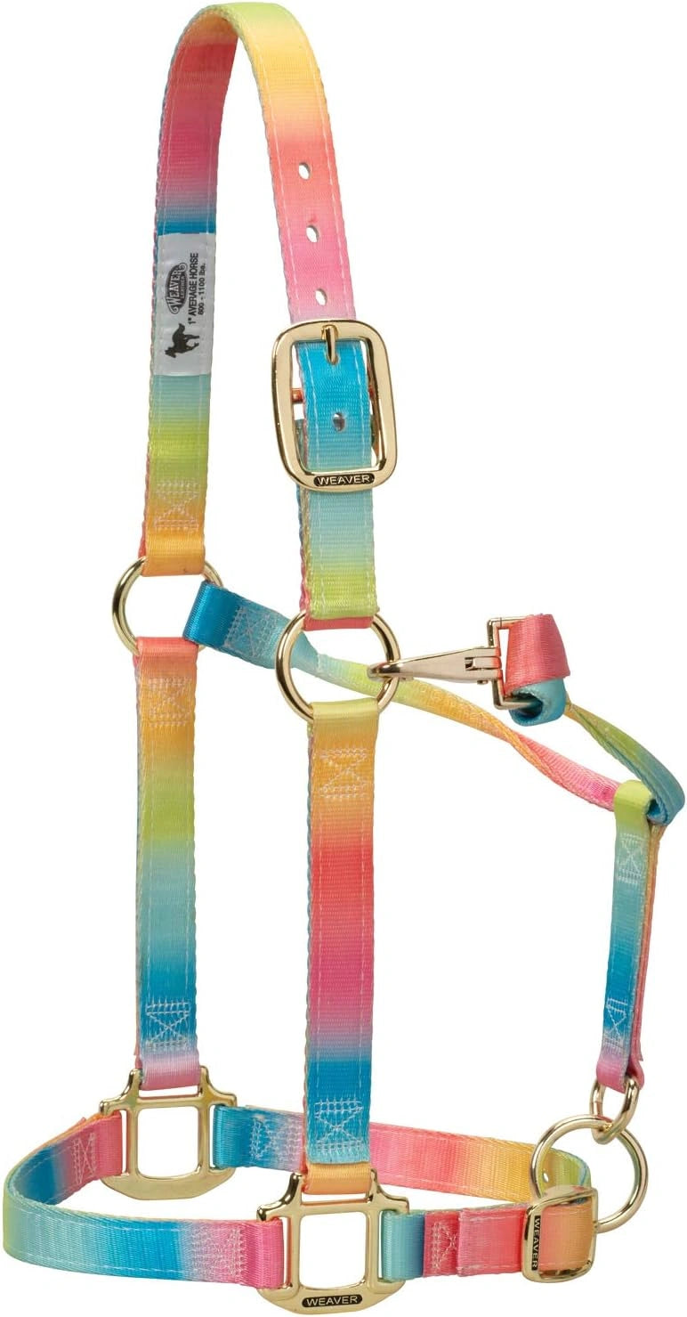 Weaver Leather Double-Ply Nylon Halter - Adjustable Fit