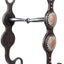 Professional's Choice Sunflower Snaffle Rust Western Horse Bit - 5" Mouth, 8" Shanks, Natural Rust Finish