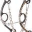 Classic Equine Long Shank Barrel Bit - Small Twisted Wire Dogbone Mouthpiece with Gag Action