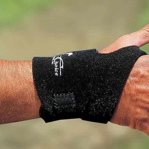 Professionals Choice Simple Wrist Wrap - 1/16 Neoprene Boomerang Design Support