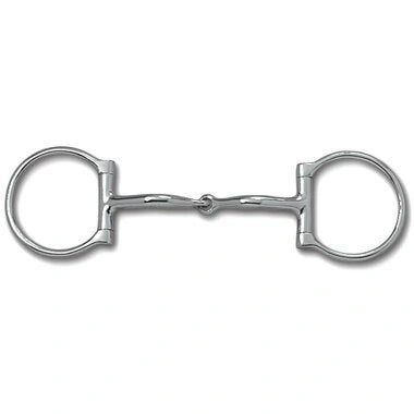 Myler Western Dee With Sweet Iron Snaffle 5 Inch Mouth Copper Inlay Mb 09 - Hooves and Paws