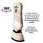 Professional's Choice Sports Medicine & Bell Boot Combo - White, Medium - 360° Equine Leg Protection