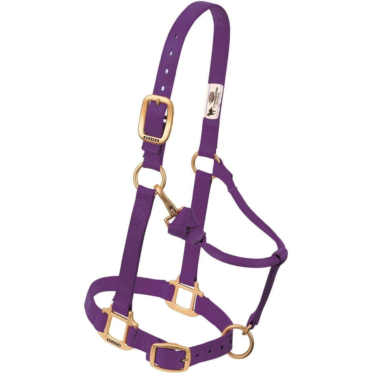 Weaver Leather Horse Halter: Adjustable Nylon for Comfort & Durability