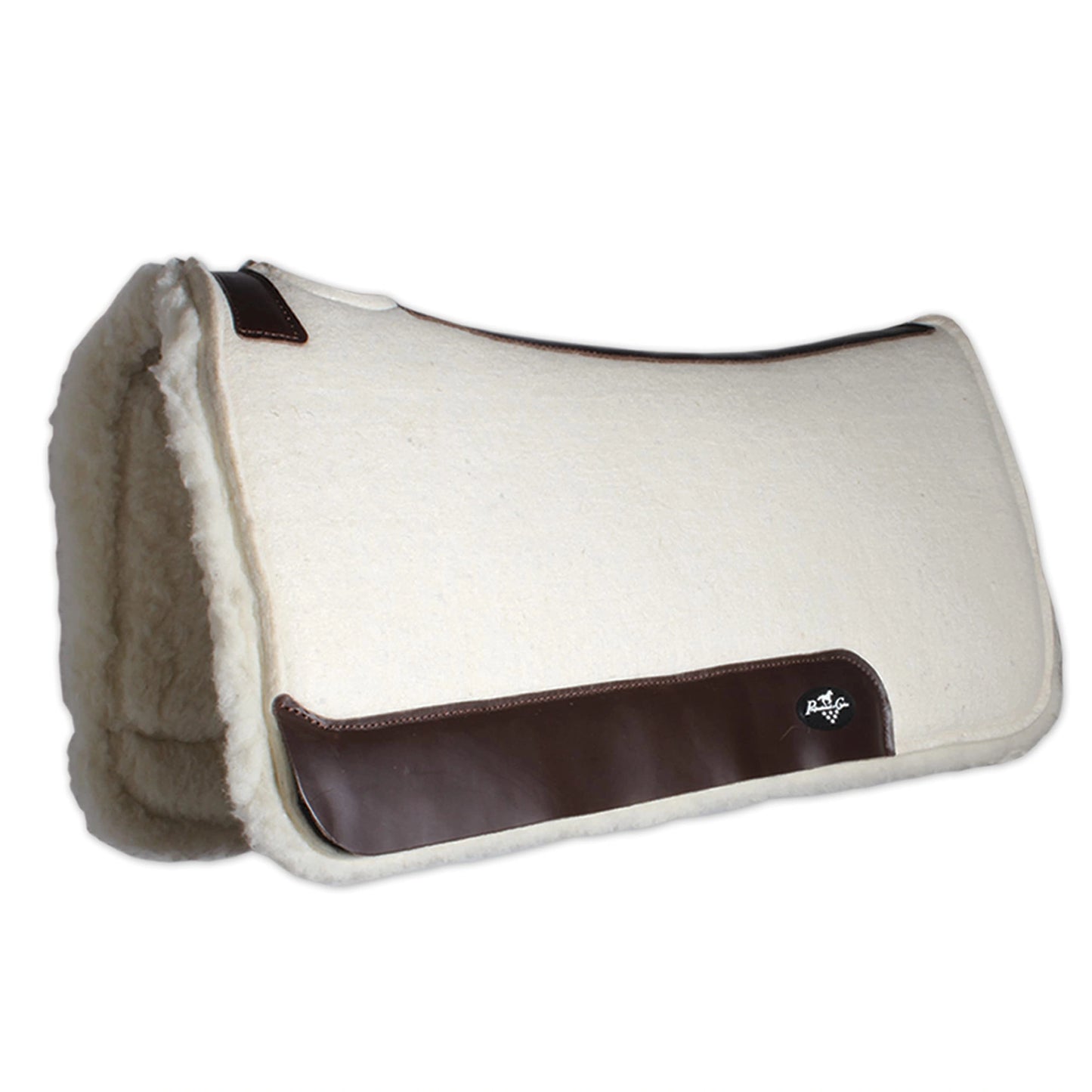 Professional's Choice 100% Wool Felt Contoured Saddle Pad - Pressure Relief & Comfort