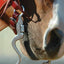 Classic Equine Performance Cavalry Shank Bit with Ported Mouthpiece - 8-inch Shank