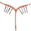 Martin Saddlery Harness Leather Breast Collar with Blood Knots - 1-3/4 Inch Width