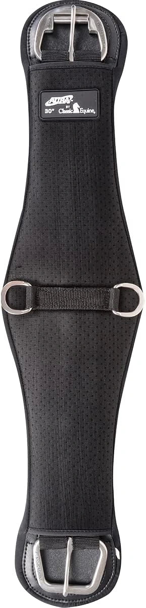 Classic Equine Aura Black Cinch - Hooves and Paws
