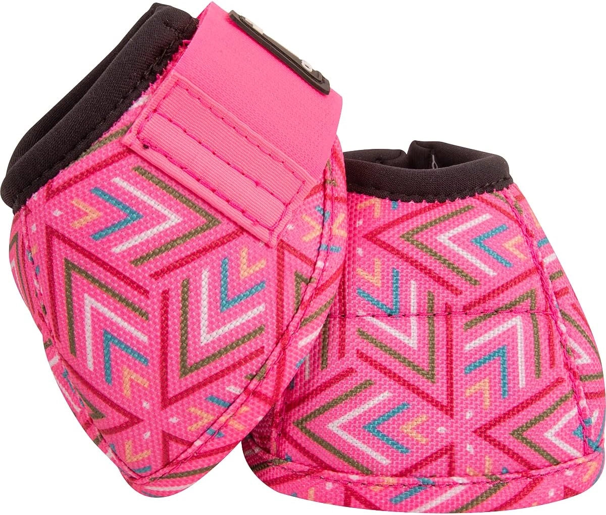 Classic Equine Dyno Turn Patterned Bell Boots Starlet Medium (Sell out)