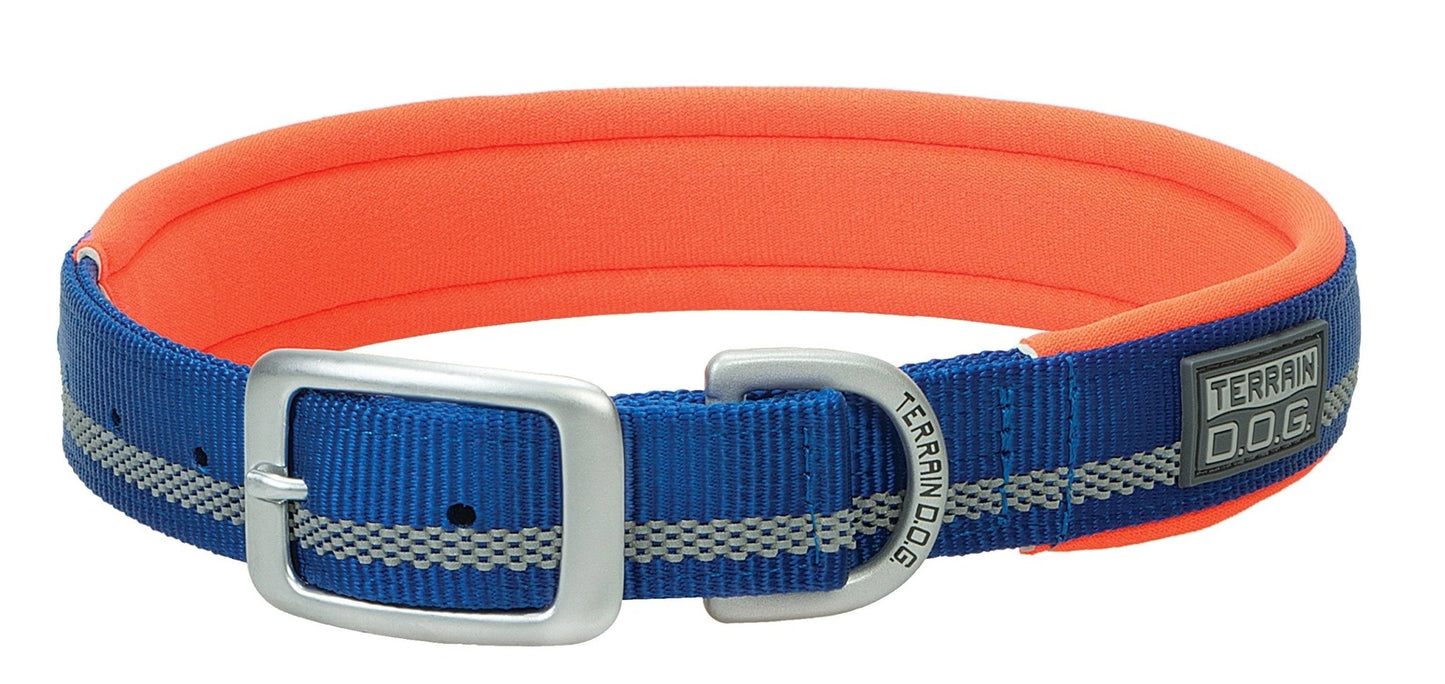 Weaver Leather Reflective Neoprene Lined Dog Collar (Sell out) - Hooves and Paws