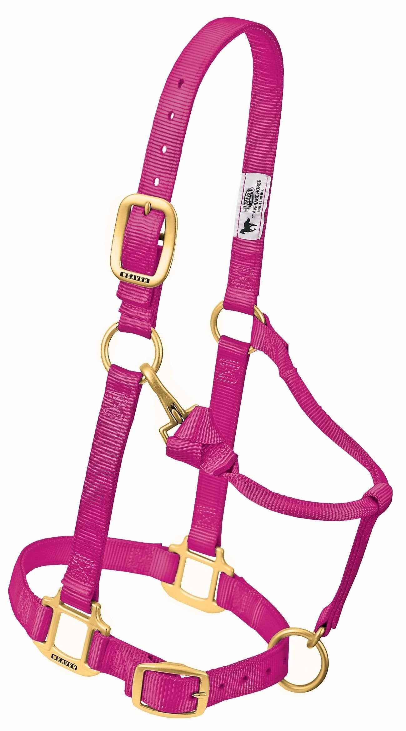 Weaver Leather Horse Halter: Adjustable Nylon for Comfort & Durability